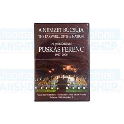 Puskás Ferenc In Memoriam DVD - A Nemzet Búcsúja - DVD film