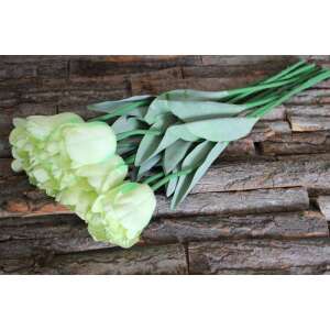 Zöld mű tulipán levelekkel - 1 darab, 67cm 87771355 