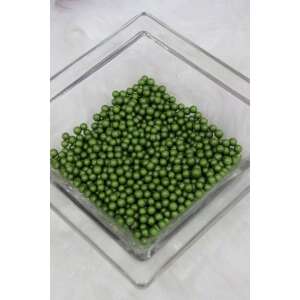 Zöld dekoratív polisztirol golyók, 50g - Dekorációs kő