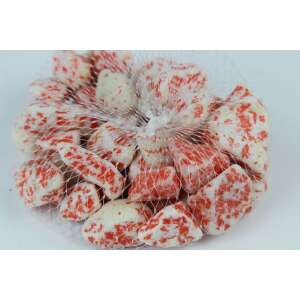 Narancssárga dekorációs kövek, 0,7kg, otthoni dekorációhoz, virágcserepekhez, vázákhoz, tálakhoz, asztali díszítéshez - Dekorációs kő