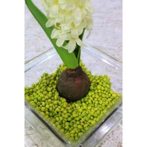 Zöld dekoratív polisztirol golyók vázák díszítéséhez - Dekorációs kő