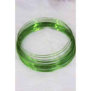 Zöld alumínium drót dekorálásra 1mm x 10m 87776231 