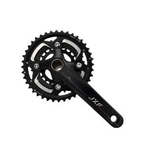 Meijun ALU 3 sebességes hajtómű készlet 22-32-44T lánckerékkel, 170mm hosszúságú, fekete - Kerékpár hajtás