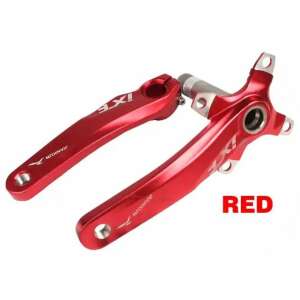 IXF 104BCD ALU piros hajtókar lánckerék nélkül, 170mm, 4 lyukas - Kerékpár hajtás