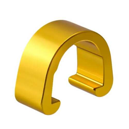 Bringamax arany alumínium Bowden kábel bilincs, 5 db-os csomag