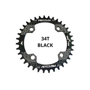 Motsuv 34T kerek fekete lánckerék - Kerékpár racsni
