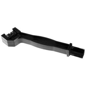 Bringamax 3D lánctisztító szerszám kefevel, fekete, kerékpár láncok tisztításához - Kerékpár lánc