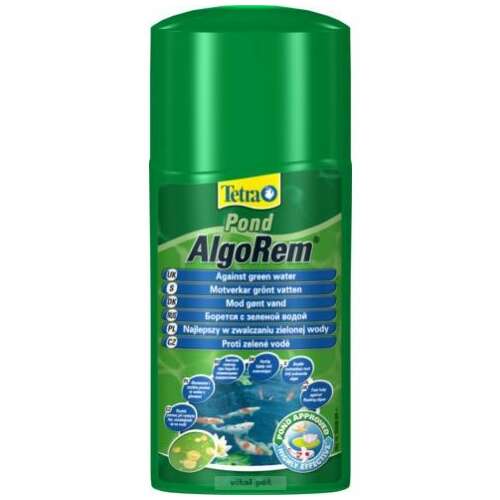 Tetra Pond AlgoRem 1000 ml, środek do pielęgnacji wody w stawie, przeciwko zielonej wodzie, usuwanie glonów