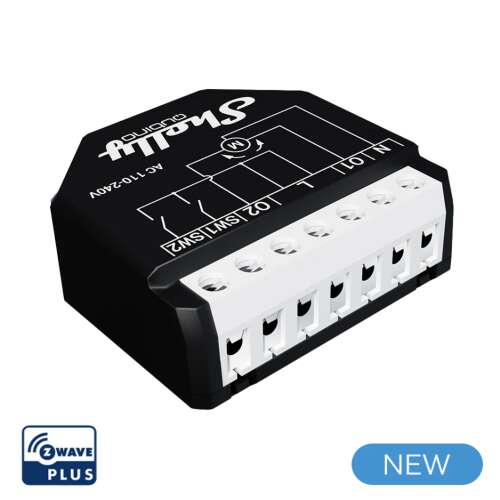 Shelly Qubino Shutter, shutter control smart relay