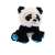 Panda plüssjáték, nagy szemek, 22cm, kék talppal