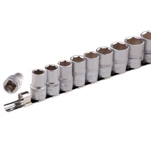 STELS 10 darabos dugókulcs készlet, 1/2 hüvelykes meghajtó, 10-22mm méretek - Stels