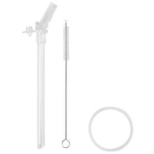 Beaba rozsdamentes acél szívószálas ivópohár kiegészítő szett - 250 ml és 300 ml - Beaba