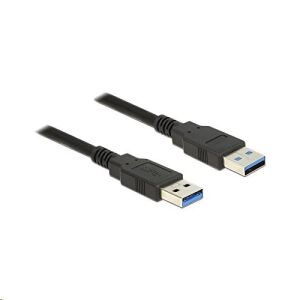 Delock 85059 USB 3.0 A to A Cable, 0.5m, Black - USB Cable