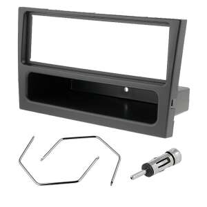 Suzuki Ignis 2003- autórádió beépítő szett, fekete keret, antenna adapter, kiszedő szerszámok - Autóelektronika