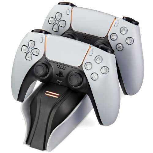 Snakebyte Twin:Charge 5 dual charging station for PS5 controllers, white