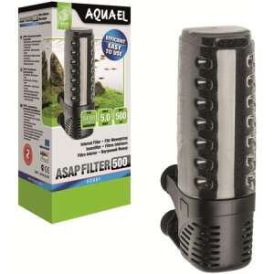 Aquael ASAP Filter 500 (5.0 W | 500 l/h | Ajánlott űrtartalom: 50-100 l | 19 x 7 x 5 cm) 33902792 
