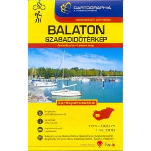 Balaton szabadidőtérkép 1:90 000 - Kerékpárutakkal 87932195 