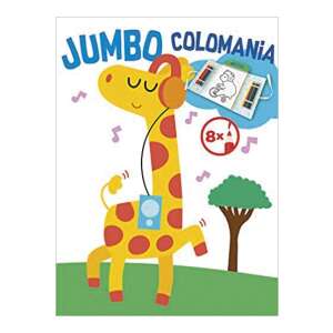 Jumbo Colomania - Zsiráf 87933407 Foglalkoztató füzetek, kifestő-szinező