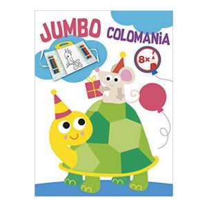 Jumbo Colomania - Teknős 87933410 Foglalkoztató füzetek, kifestő-szinező