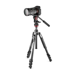 Videostatív Manfrotto Befree Live s nastavením kamery - Statívy
