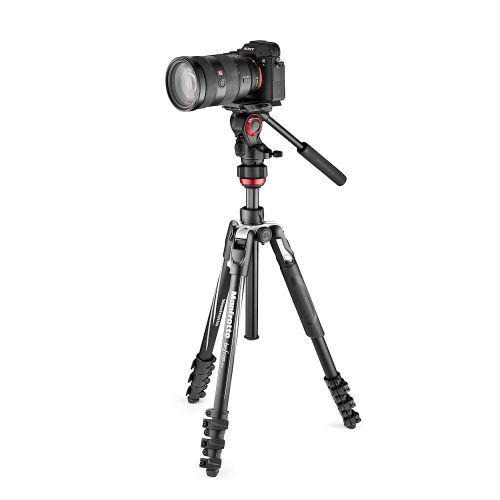 Statyw wideo Manfrotto Befree Live z konfiguracją kamery