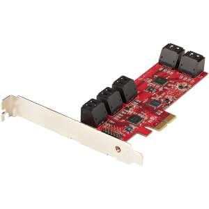 Startech 10P6G-PCIE-SATA-CARD 10x belső SATA port bővítő PCIe kártya 87939461 