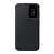 Black Samsung Galaxy S23 FE flip case with viewing window