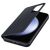 Samsung Galaxy S23 FE Black Smart View Case - Angled View