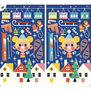 Auzou Karácsonyi Fejtörő Játékkártyák - 20 db