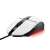 Trust GXT109W Felox wired gaming mouse, white, angled view