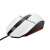 Trust GXT109W Felox wired gaming mouse, white, angled view