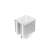 Cooler CPU DeepCool AK620 Digital WH PWM ARGB, alb, vedere de sus