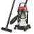 Girmi AP45 wet and dry vacuum cleaner, silver, with hose, extension wand, and floor nozzle