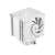 DeepCool AK500S DIGITAL CPU cooler, white, angled view