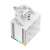 DeepCool AK500S DIGITAL CPU cooler, white, top view