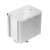 DeepCool AK500S DIGITAL CPU cooler, white, top view