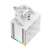 DeepCool AK500S DIGITAL CPU cooler, white, top view