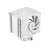 DeepCool AK500S DIGITAL CPU cooler, white, angled view