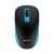 Havit MS626GT vezeték nélküli egér, fekete és kék színben, felülnézet