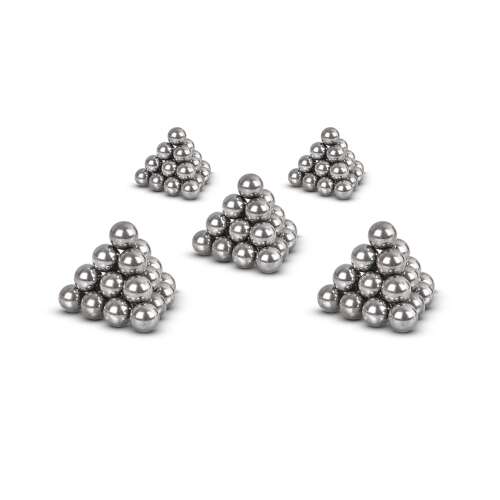 inSPORTline Acerbola 6mm acélgolyók, 100 db, keresztszelvényhez