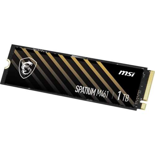MSI Spatium M461 1TB NVMe M.2 SSD a nagy teljesítményű számítástechnikához - MSI