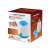 Esperanza Pumpkin bottle warmer, white and blue, packaging