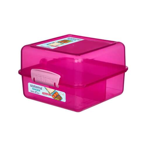 SISTEMA Food Container Lunch Cube colorat 1.4L (31735) 87953952