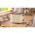 Bosch TAT2M127 Beige Toaster in Kitchen Setting with Feature Callouts
