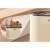 Bosch TAT2M127 beige toaster, HighLift function, close-up of the top