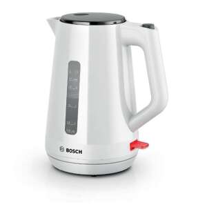 Bosch MyMoment 1.7L weißer Wasserkocher - Wasserkocher, Sandwichmaker, Standmixer, Toaster und Entsafter für Obst und Gemüse, Pressen