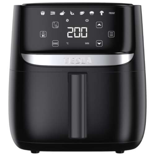 Фритюрник с горещ въздух Tesla AirCook Q55 XL, 5,7L, 1700W, Черен