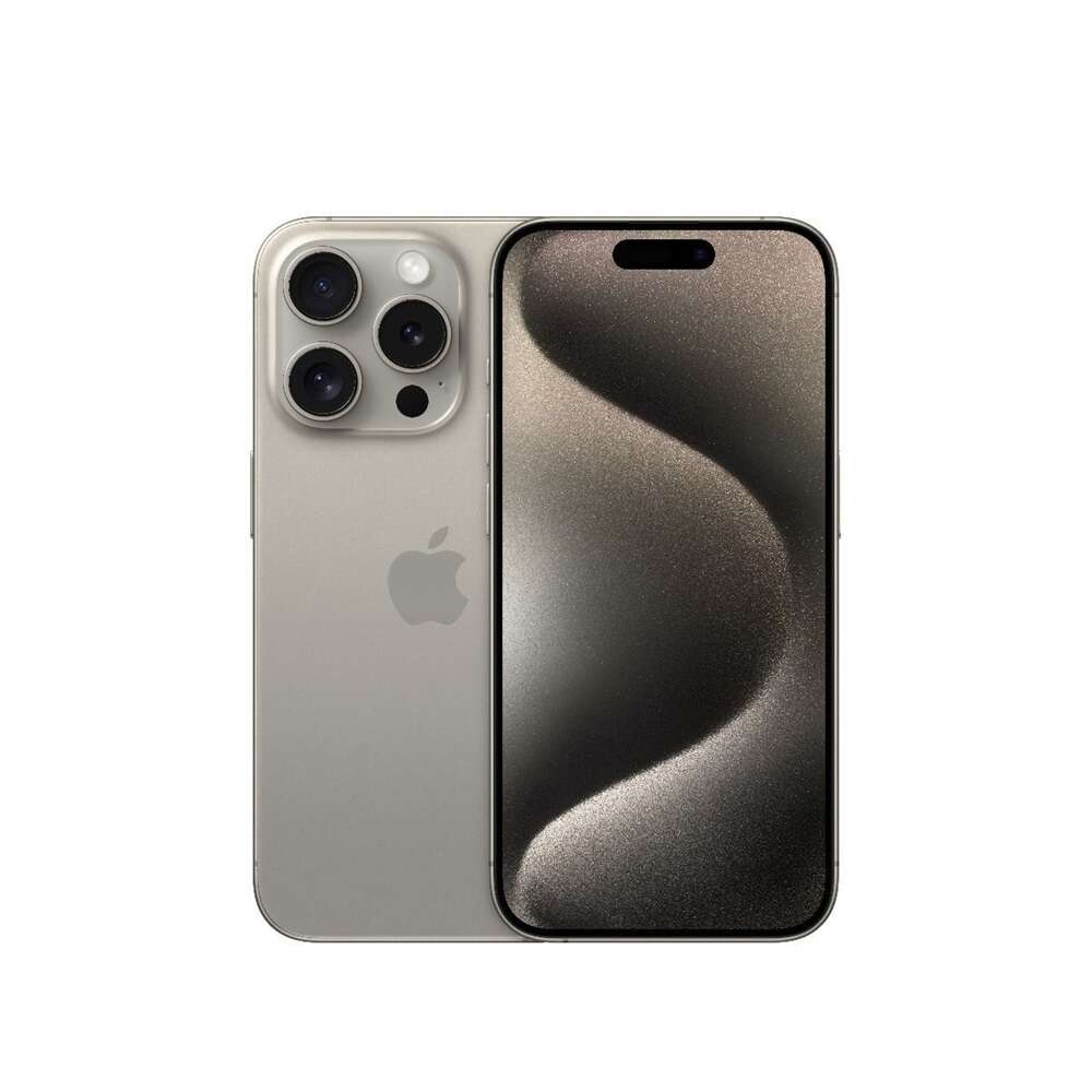 Apple iphone 15 pro 256gb okostelefon - natúr titánium