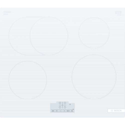 Bosch PIF612BB1E induction cooktop in white