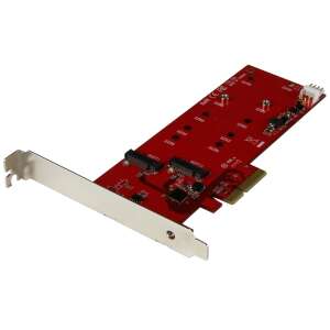 Startech PEX2M2 2x belső M.2 port bővítő PCIe kártya 87958667 